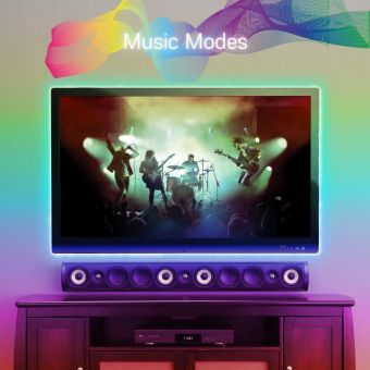 Inteligentný LED pásik NOUS F5, SMART, RGB+IC, WiFi, 24W, 10m