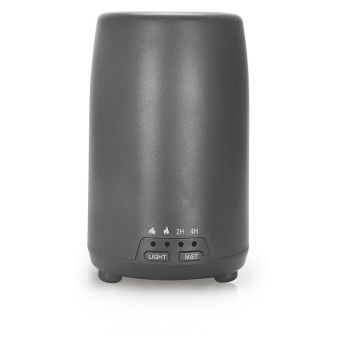 Difuzér Tellur flame aroma, 240 ml, LED, šedá
