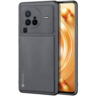 Plastové puzdro na Vivo X80 Pro Dux Ducis Fino Nylon čierne