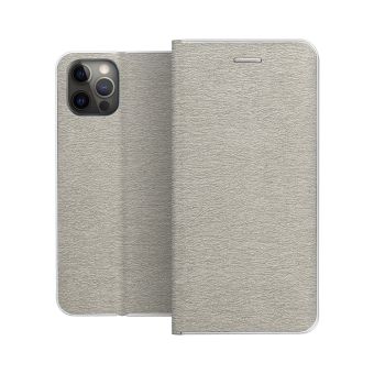 Diárové puzdro na Samsung Galaxy A34 5G A346 LUNA Gold strieborné