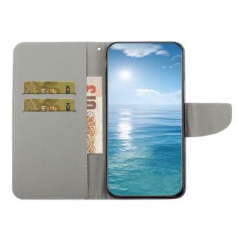 Diárové puzdro na Xiaomi Redmi A1/A2 Fancy fialové kvety