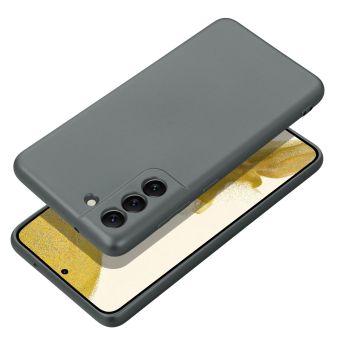Silikónové puzdro na Samsung Galaxy A14 5G A146 Metallic sivé