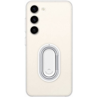 Plastové puzdro Samsung na Samsung Galaxy S23 5G S911 EF-XS911CTE Clear Standing transparentné