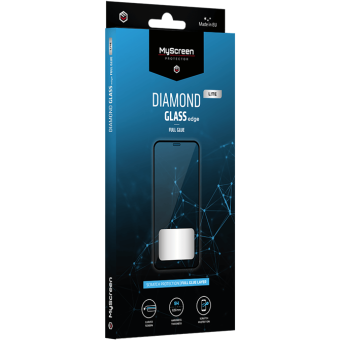 Tvrdené sklo na Oppo A57/A57s/A57e MyScreen Diamond Edge Lite Full Glue 9H celotvárové čierne