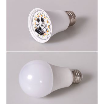 LED Žiarovka farebná RGB 10W s ovládačom