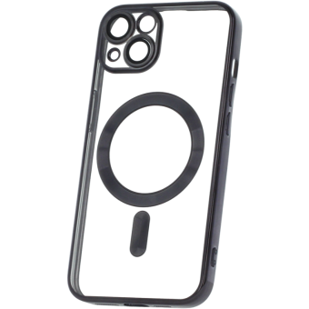 Plastové puzdro na Apple iPhone 13 Pro Max Color Chrome MagSafe čierne