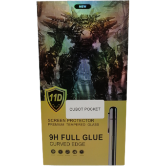 Tvrdené sklo na Cubot Pocket Protector Premium Full Glue 9H