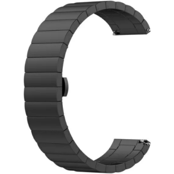 Náhradný remienok na smarthodinky 20mm Beline Beaty Steel čierny