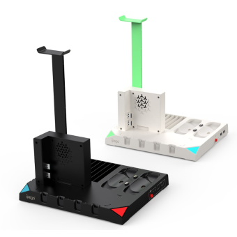 iPega SW036, nabíjacia stanica s chladením na Nintendo Switch, White