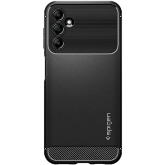 Odolné puzdro na Samsung Galaxy A14 5G A146 Spigen Rugged Armor čierne
