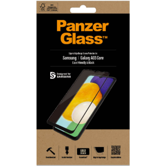 Tvrdené sklo na Samsung Galaxy A04s/A03 Core/A13 5G PanzerGlass Case Friendly čierne