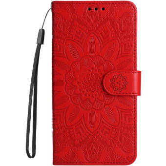 Diárové puzdro na Oppo A17 MEZZO kvet červené