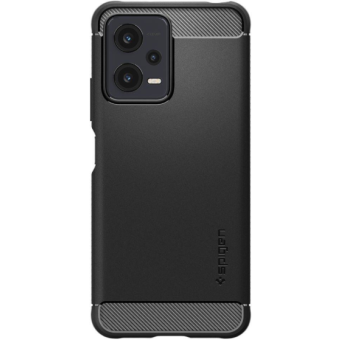 Odolné puzdro na Xiaomi Redmi Note 12 5G/Poco X5 5G Spigen Rugged Armor čierne