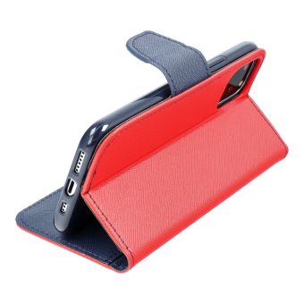 Obal Fancy Book Xiaomi Redmi Note 12 Pro+ 5G red / navy