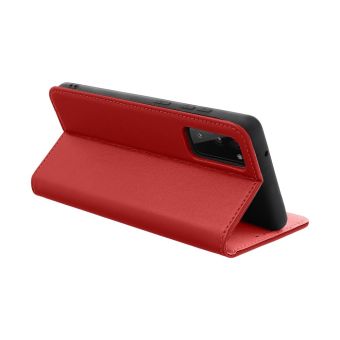 Diárové puzdro na Xiaomi Redmi 12C Leather Smart Pro červené