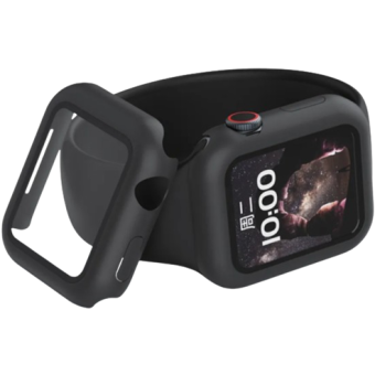 Plastové puzdro na Apple Watch 7/8/9 45mm X-ONE Dropguard čierne