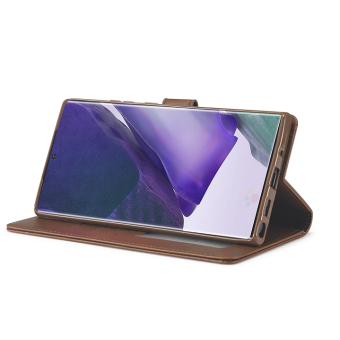 Diárové puzdro na Samsung Galaxy Note 20 Ultra LTE/5G Texture Book čierne