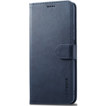 Diárové puzdro na OPPO A17 Texture Calf Book modré