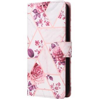 Diárové puzdro na Samsung Galaxy A34 5G A346 Tech-Protect Wallet Floral Rose