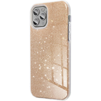 Obal SHINING Case Apple iPhone 15 Pro Max gold
