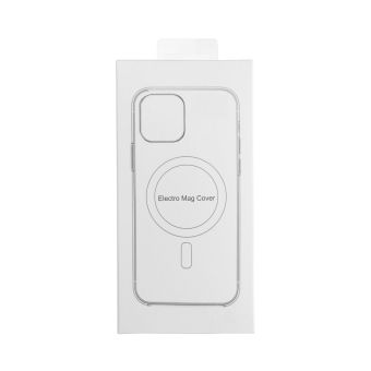 Silikónové puzdro na Apple iPhone 13 Electro Mag fialové