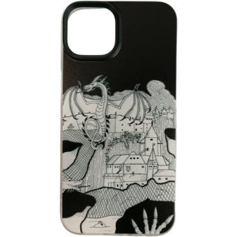 Silikónové puzdro na Huawei P30 Lite Licence Výtvarné drak Oravský Hrad, Orava