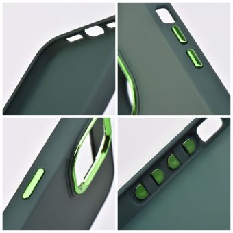 Obal FRAME Case Apple iPhone 13 Mini green