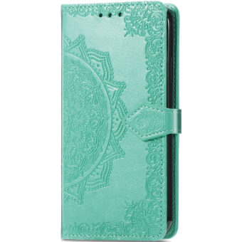 Diárové puzdro na Motorola Moto G42 MEZZO mandala zelené