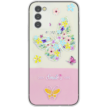 Silikónové puzdro na Samsung Galaxy A14 LTE A145/A14 5G A146 Design motýle
