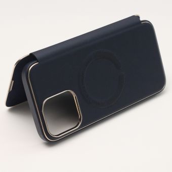 Obal Smart Gold Frame Mag case Apple iPhone 14 Pro navy blue