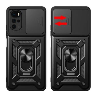 Odolné puzdro na Xiaomi Redmi 12 LTE/5G Tech-Protect Camshield Ring Armor čierne