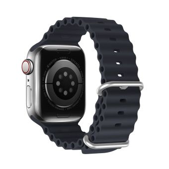 Remienok Dux Ducis Ocean Wave Apple Watch 4/5/6/7/8/9/SE/10 40/41/42mm šedý