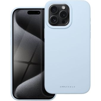 Obal Roar Cloud-Skin Case Apple iPhone 15 Pro Light Blue