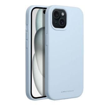 Roar Cloud-Skin Case Apple iPhone 15 Light Blue