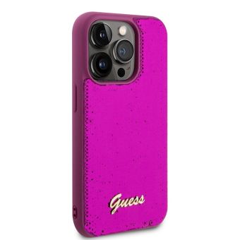 Obal Guess Sequin Script Logo Apple iPhone 14 Pro GUHCP14LPSFDGSF Magenta
