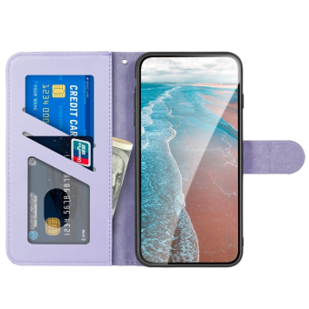 Diárové puzdro na Xiaomi Mi 11 Lite/11 Lite NE MEZZO zvieratká fialové