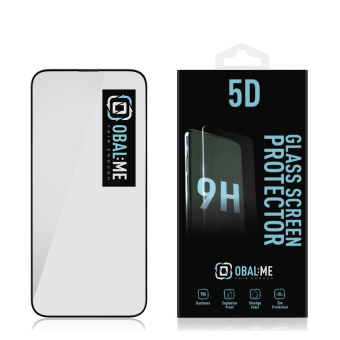 Tvrdené sklo na Apple iPhone 11 Pro/ XS/X OBAL:ME 5D celotvárové čierne