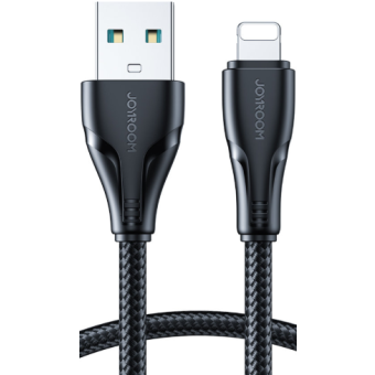 Joyroom S-Ul012A11, USB-A na Lightning, 2.4A, 0.25m, čierny