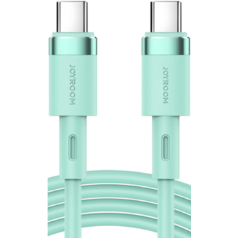 Joyroom S-1230N9, USB-C na USB-C, PD 60W, 1.2m, zelený