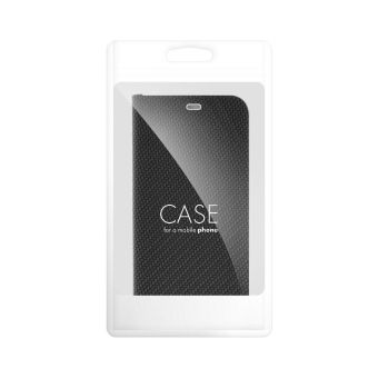 Obal LUNA Book Carbon Samsung Galaxy S24 Ultra 5G S928 black
