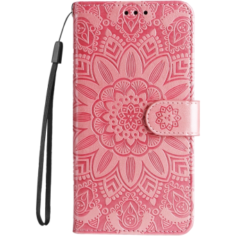 Diárové puzdro na Xiaomi Redmi A1/A2 MEZZO slnečnica ružové