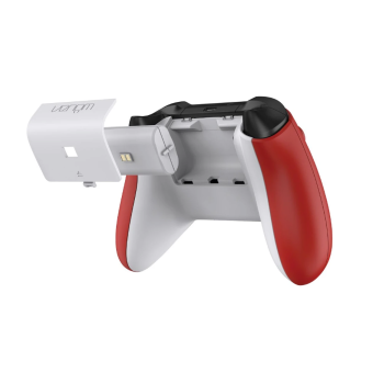 VENOM VS2879 Xbox Series S/X & One Red Twin Docking Station + 2 batteries