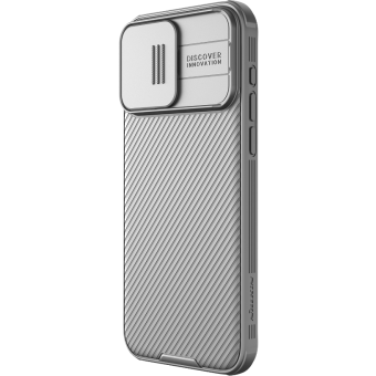Odolné puzdro na Apple iPhone 15 Pro Max Nillkin CamShield Pro Titanium Gray