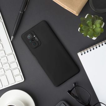 Silikónové puzdro na Xiaomi Redmi 13C/Poco C65 Soft TPU čierne