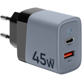 Tactical Microgrid GaN 45W, šedá