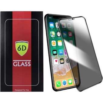 Tvrdené sklo na Apple iPhone 15 Plus 6D Privacy Antispy 9H celotvárové čierne