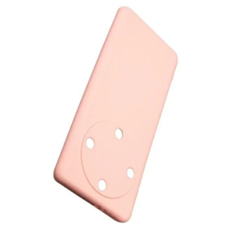 Silikónové puzdro na Honor Magic5 Lite 5G Silicone TPU ružové