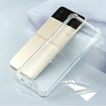 Odolné puzdro na Samsung Galaxy Z Flip5 5G F731 Mercury Super Protect transparentné