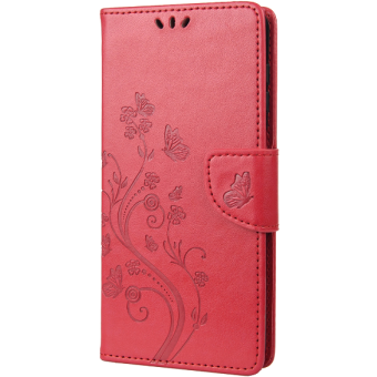 Diárové puzdro na Motorola Moto E22/E22i MEZZO červené