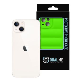 Obal OBAL:ME Puffy Apple iPhone 13 Green
